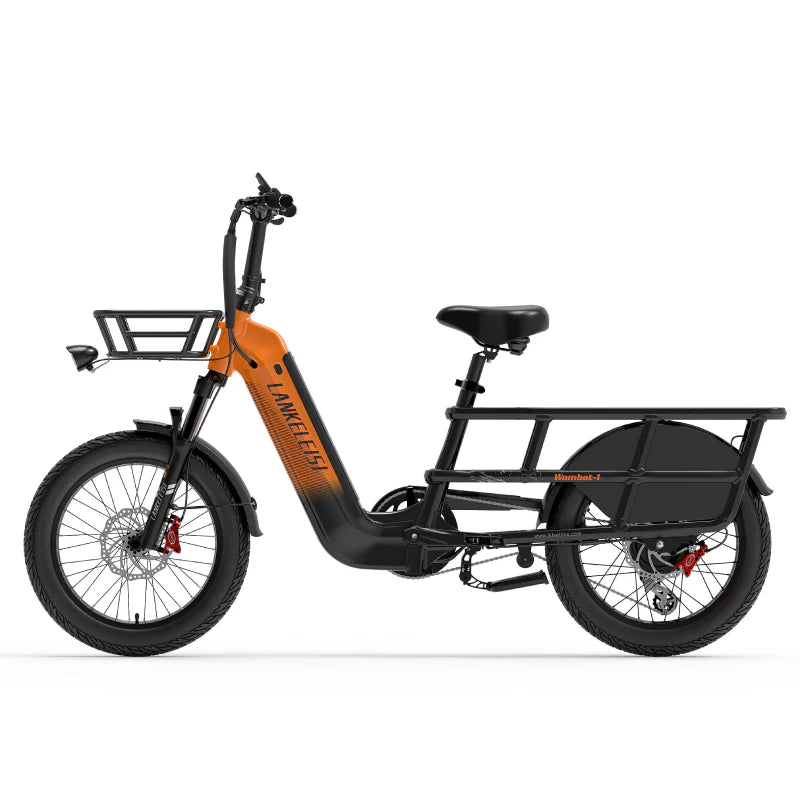 Wombat-1 1000W Fat Tires Cargo E-Bike