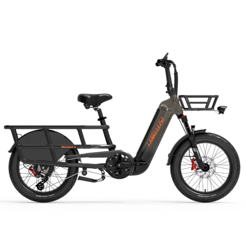 Wombat-1 1000W Fat Tires Cargo E-Bike
